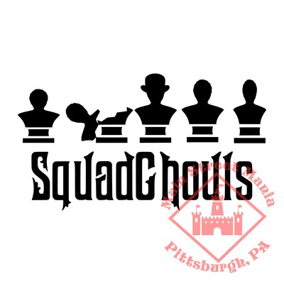 Squad Ghouls Haunted Mansion Decal Sticker Disney Inspired - image2